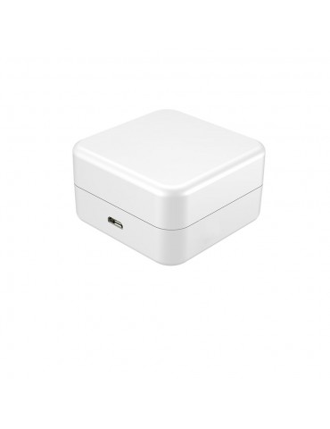 BT Earphone True Wireless Stereo Earbud Headset for Phone White